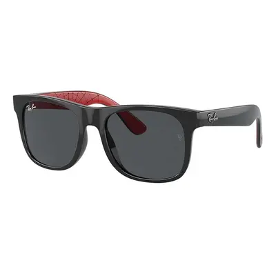 Dětské sluneční brýle Ray-Ban JUNIOR JUSTIN černá barva, 0RJ9069S