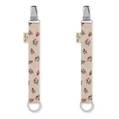 Klip / přívěšek na dudlík Konges Sløjd 2 PACK PACIFIER STRAP 2-pack