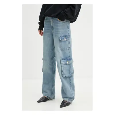 Džíny Moschino Jeans dámské, high waist, J0331 8720