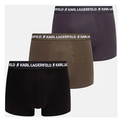 Boxerky Karl Lagerfeld 3-pack pánské