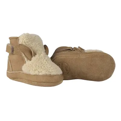 Dětské boty Donsje Richy Booties Alpaca béžová barva, 1033806