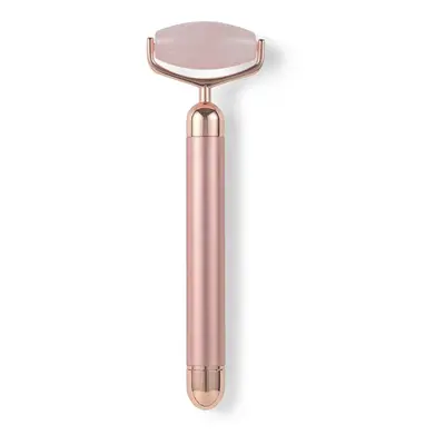 Vibrační roller pro masáž obličeje Zoë Ayla Electric Vibrating Noiseles Rose Quartz