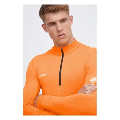 Sportovní mikina Mammut Aenergy ML Half Zip oranžová barva