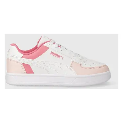 Dětské sneakers boty Puma Caven 2.0 Block Jr růžová barva