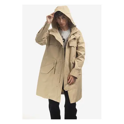 Parka A.P.C. Parka Yael COEGJ-H30178 BEIGE pánská, béžová barva, přechodná