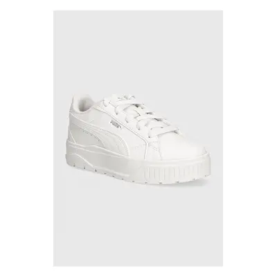 Dětské sneakers boty Puma Karmen II bílá barva, 398879