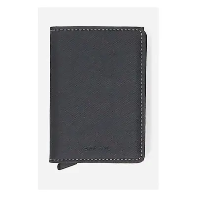 Peněženka Secrid šedá barva, peněženka Secrid Slimwallet Twist STW-GREY