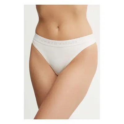 Tanga Tommy Hilfiger béžová barva, UW0UW05510