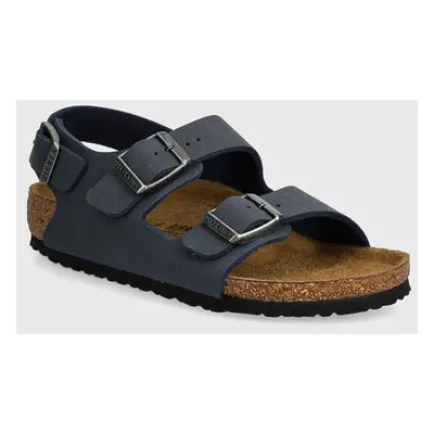 Dětské sandály Birkenstock Milano tmavomodrá barva, 1027892