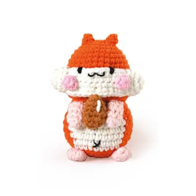 Háčkovací souprava Graine Creative Hamster Mini Amigurumi Kit