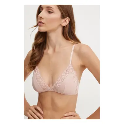 Podprsenka Calvin Klein Underwear růžová barva, 000QF7828E