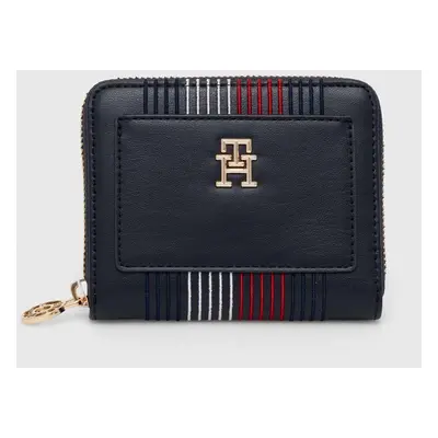 Peněženka Tommy Hilfiger tmavomodrá barva, AW0AW16737