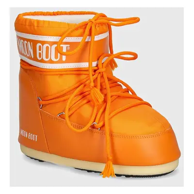 Sněhule Moon Boot MB ICON LOW NYLON oranžová barva, 80D1409340 C001