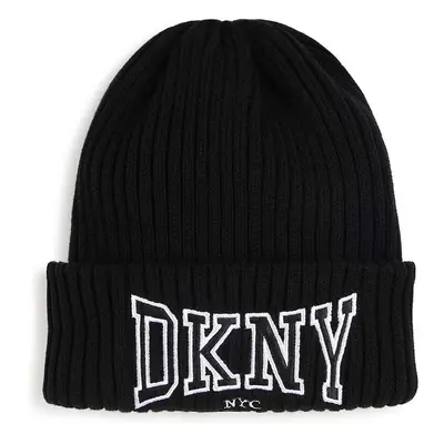 Dětská čepice Dkny černá barva, D62069