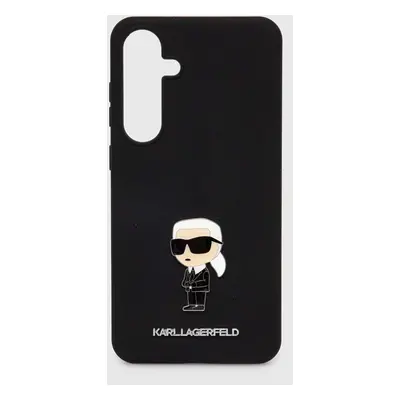 Obal na telefon Galaxy Karl Lagerfeld S24+ S926 černá barva, KLHCS24MSMHKNPK