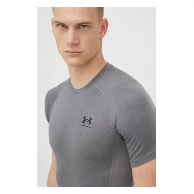 Tréninkové tričko Under Armour 1361518 šedá barva, 1361518