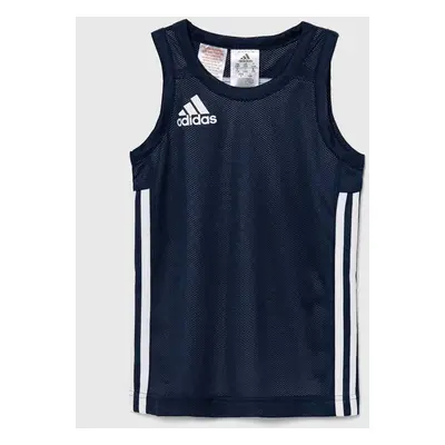 Dětský top adidas Originals 3G SPEE REVRS tmavomodrá barva, hladký, DY6621