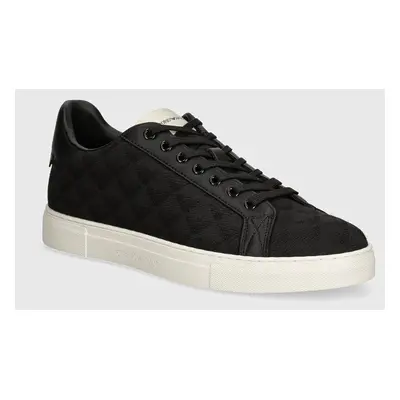 Sneakers boty Emporio Armani černá barva, X4X316 XM741 K001