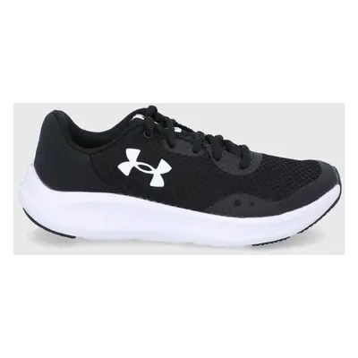 Dětské sneakers boty Under Armour černá barva