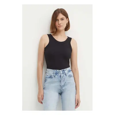 Top Calvin Klein dámský, černá barva, K20K207190