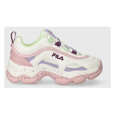 Dětské sneakers boty Fila STRADA DREAMSTER CB růžová barva