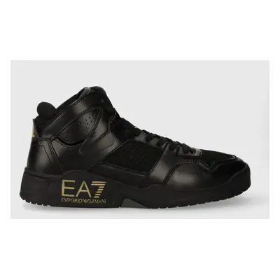 Sneakers boty EA7 Emporio Armani černá barva, X8Z039 XK331 M701