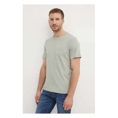 Tričko Pepe Jeans MANS TEE zelená barva, PM509434