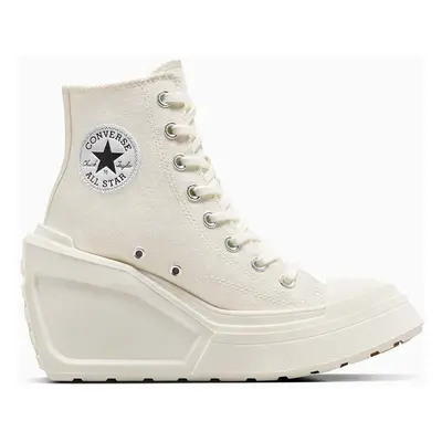 Kecky Converse Chuck 70 De Luxe Wedge dámské, bílá barva, A06479C