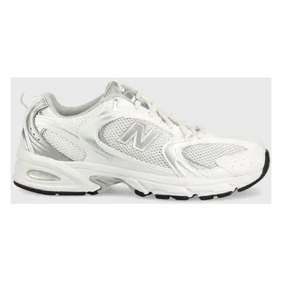 Sneakers boty New Balance MR530EMA bílá barva, MR530EMA-WHITE