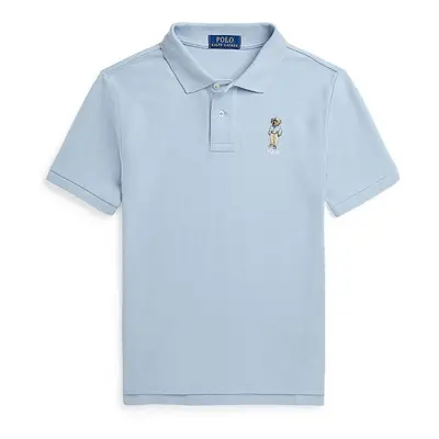 Dětská bavlněná polokošile Polo Ralph Lauren 323853788016