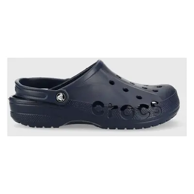 Pantofle Crocs Baya pánské, tmavomodrá barva, 10126.410-NAVY