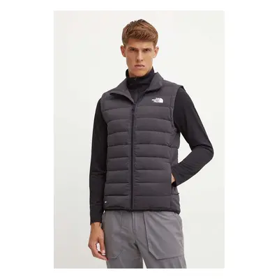 Sportovní péřová vesta The North Face Belleview Stretch černá barva, NF0A7UJR4H01