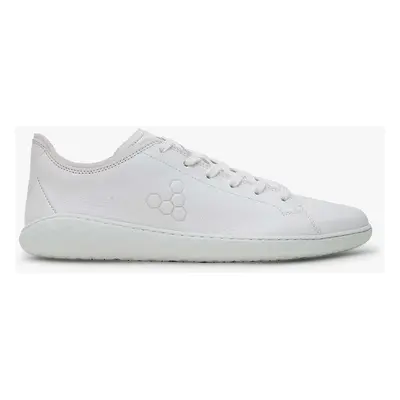 Kožené sneakers boty Vivobarefoot GEO COURT III bílá barva, 301056