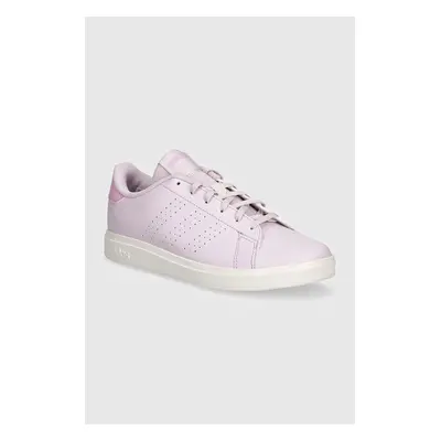 Dětské sneakers boty adidas ADVANTAGE BASE 2.0 fialová barva, ID3885