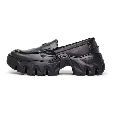 Mokasíny Rombaut BOCCACCIO II LOAFER dámské, černá barva, na platformě, W23-B-024