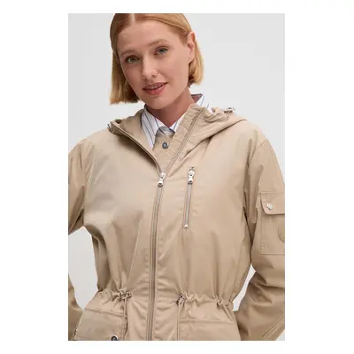 Parka Lauren Ralph Lauren dámská, béžová barva, přechodná, 297951274