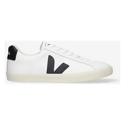 Kožené sneakers boty Veja Esplar Logo bílá barva, EO0200005B