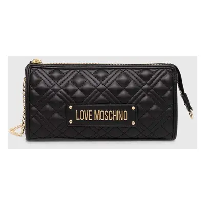 Kabelka Love Moschino černá barva, JC4011PP1LLA0000