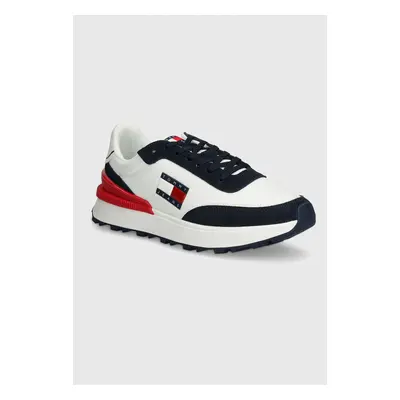 Sneakers boty Tommy Jeans TJM TECHNICAL RUNNER černá barva, EM0EM01265