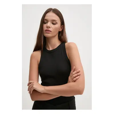 Top Calvin Klein Jeans dámský, černá barva, J20J224459