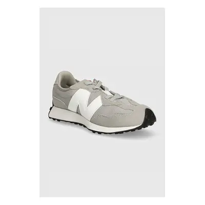 Dětské sneakers boty New Balance 327 šedá barva, PH327CGW