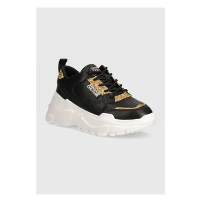 Sneakers boty Versace Jeans Couture Speedtrack černá barva, 77VA3SC2 ZP308 G89