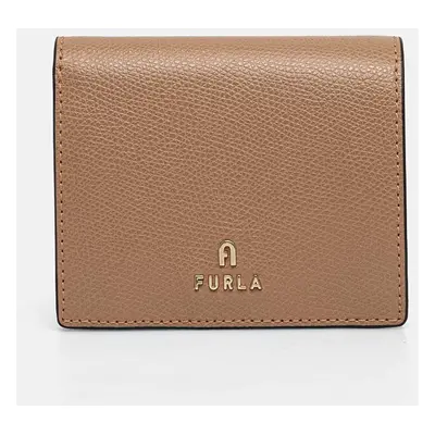 Kožená peněženka Furla béžová barva, WP00304.ARE000.3406S