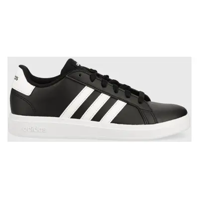 Dětské sneakers boty adidas GRAND COURT černá barva