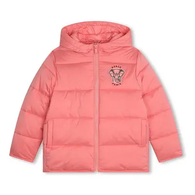 Dětská bunda Kenzo Kids růžová barva, K60725.G