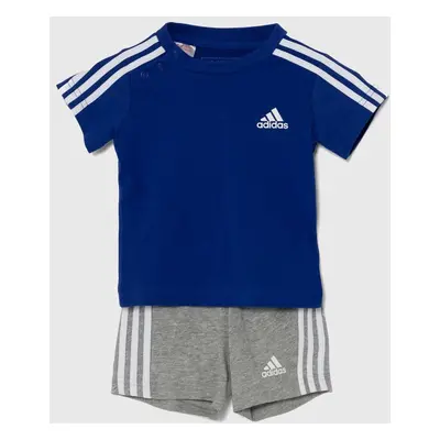 Dětská bavlněná souprava adidas I 3S SPORT SET IV7393