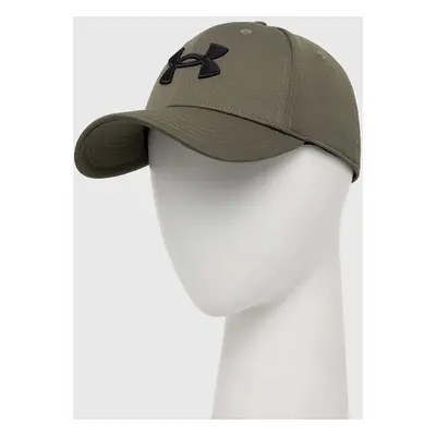 Kšiltovka Under Armour zelená barva, s aplikací, 1376700