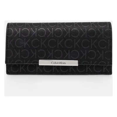 Peněženka Calvin Klein černá barva, K60K612444