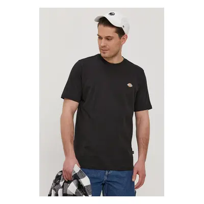 Tričko Dickies pánské, černá barva, hladké, DK0A4XDBBLK-BLACK