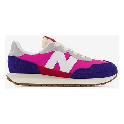 Dětské sneakers boty New Balance PH237EG růžová barva